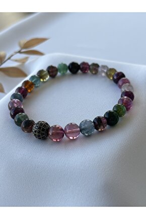 Orijinal Turmalin Doğal Taşlı Bileklik