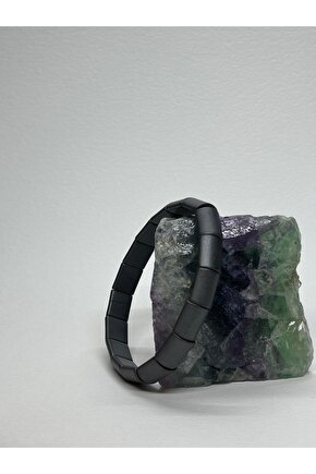 ERKEK BİLEKLİK ŞUNGİT DOĞALTAŞ