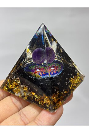 OBSİDYEN KORUMA KALKANI ORGONİTİ