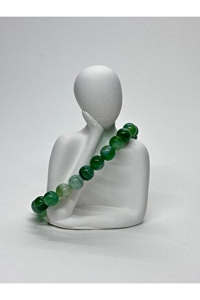 YEŞİL AKİK DOĞALTAŞ BİLEKLİK