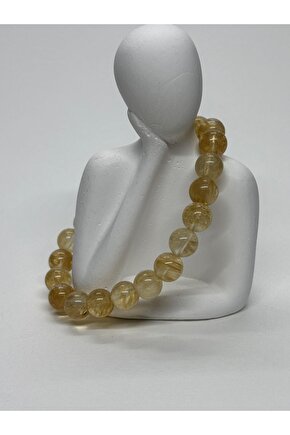 SİTRİN ZENGİNLİK DOĞALTAŞ BİLEKLİK