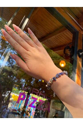 Doğal Lapis Lazuli Bileklik