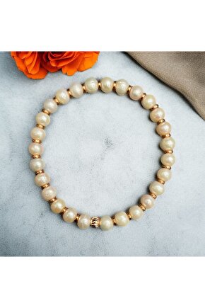 AuraStone Akua İnci Doğal Taş 6mm Bileklik