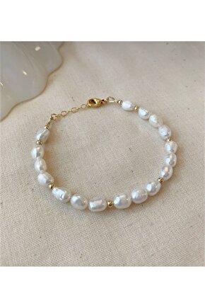 Gerçek İncili bileklik