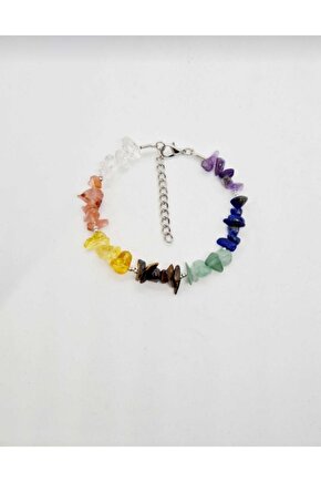 Çakra Doğal Taş Bileklik Kristal Kuvars Ametist Lapis Lazuli Aventurin Kaplan Gözü Akik