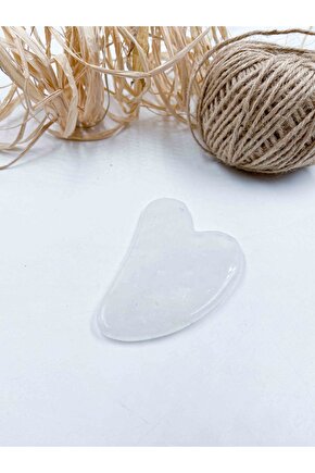 Kristal Kuvars Taşı Doğaltaş Roller Yüz Masaj Aleti