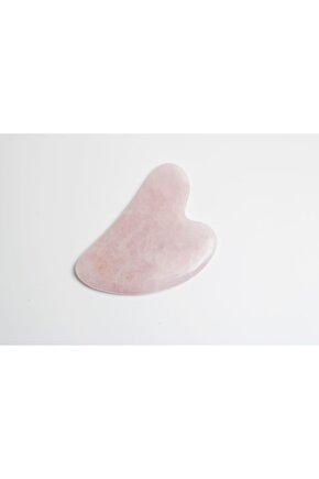Pembe Kuvars Gua Sha Yüz Masaj Aleti
