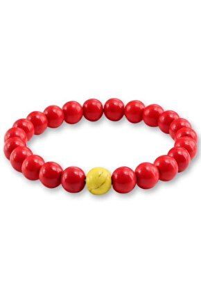Kırmızı Mercan Doğaltaş Bileklik
