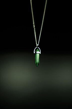 Malakit Doğaltaş Kolye