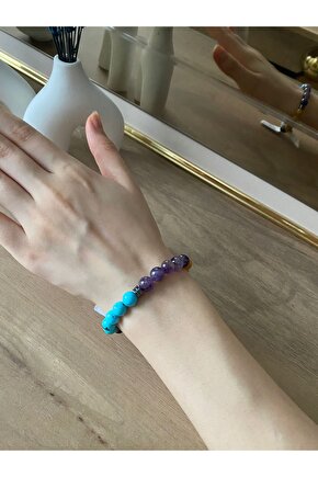 DOĞAL TAŞ BALIK BURCU BİLEKLİK