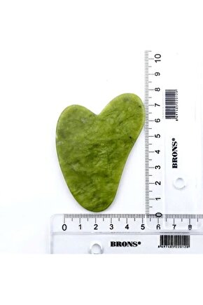 Sertifikalı Yeşim Gua Sha Masaj Taşı