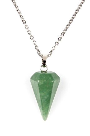 Aventurin Doğal Taş Pandül Kolye