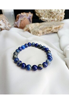 Lapis Lazuli Doğal Taş Bileklik