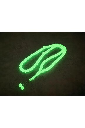 99 Luk Tesbih Fosforlu Karanlıkta Parlayan Kedigözü Tesbihbeyaz