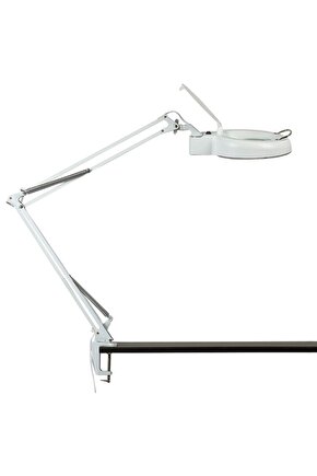 8606c-d 220 Volt 3 Diopter 80 Ledli Masa Üstü Akrobat Büyüteç