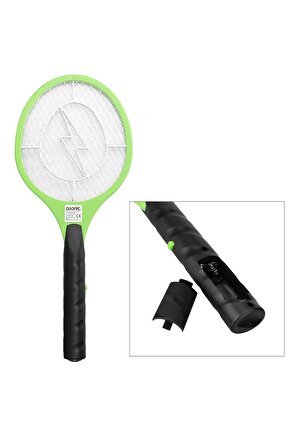 SİNEK ÖLDÜRÜCÜ RAKET TİP PİLLİ YEŞİL AS-A22