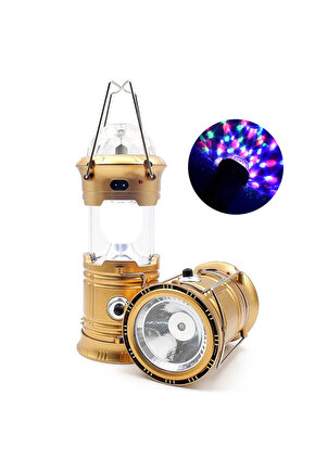 613461 ShopZum SX-6805 RENKLİ ŞARJLI KAMP LAMBASI