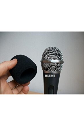 F-01 Siyah Mikrofon Süngeri