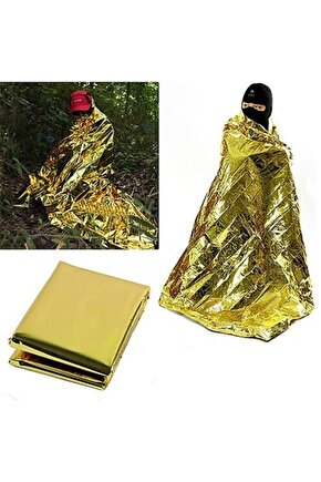 Acil Durum Ilk Yardım Battaniyesi Deprem Survival Termal Battaniye