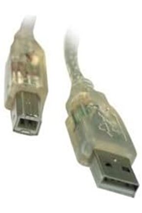 SL-U2005 Usb2.0 5m Şeffaf Yazıcı Kablo