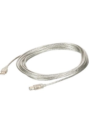 Sbl SL-U2005 Usb2.0 5m Şeffaf Yazıcı Kablo SBLShp 1064356