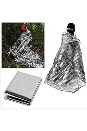 SUNUP SN-29181 SOĞUK VE SICAK TUTAN ÇİFT TARAFLI GÜMÜŞ ACİL DURUM BATTANİYESİ