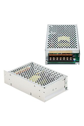 12 VOLT 8.5 AMPER 100 WATT METAL KASA ADAPTÖR YERLİ ÜRETİM
