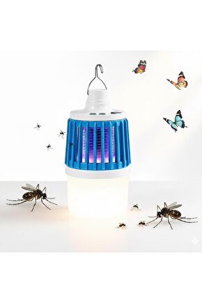 MX-858 USBli Sinek Öldürücü Özellikli 3 Modlu Şarjlı Kamp Feneri