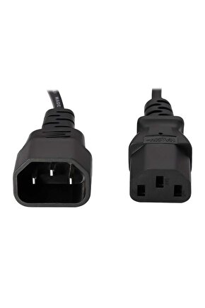 Siyah 1.5m C7 Bilgisayar Ara Kablosu, Pm-20115, 1mm