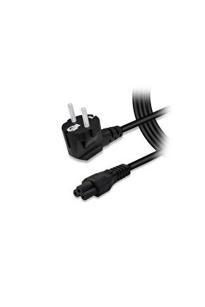 SL-D48  1,5m Yonca Uclu Notebook Power Kablosu