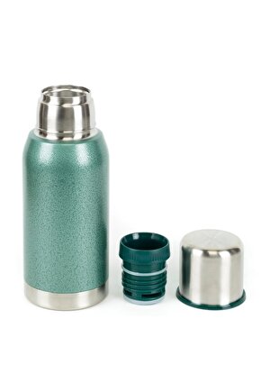 Sunup Sn-22235 Paslanmaz Çeli?k Yeşi?l 750 ml Vakumlu Termos