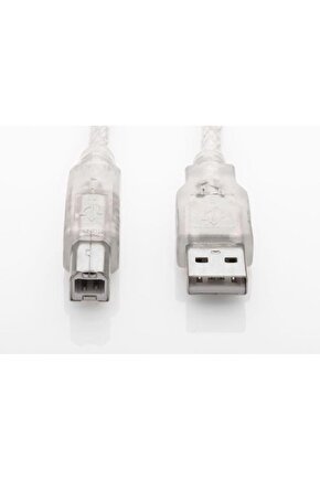 SL-U2015 1,5 m USB2.0 AEBE şeffaf yazıcı kablo