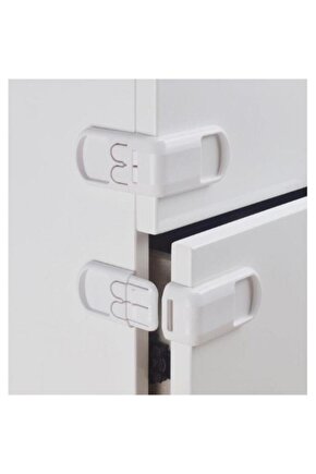 2li Bebek Çocuk Koruma Kilidi Dolap Köşe Kenar Emniyet Aparatı