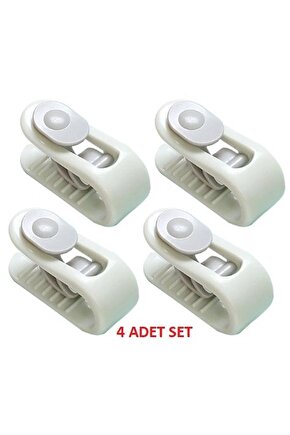 Mandallı Yorgan Sabitleme Klipsi 4 Adet