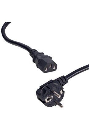PM-26081 3x1 Mm Siyah 2.5 Metre C7 Power Güç Kablosu