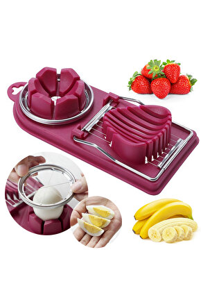 ÇOK FONKSİYONLU YUMURTA KESİCİ DOĞRAYICI (HAŞLANMIŞ YUMURTA)