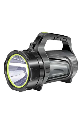 Ledli Uzun Menzilli Şarjlı Kamp Tipi Işıldak Fener JS-881D