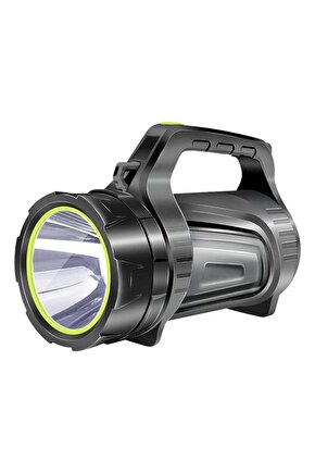 Powermaster Ledli Uzun Menzilli Şarjlı Kamp Tipi Işıldak Fener Js-881D