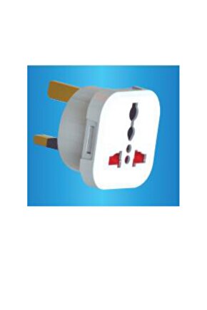 Üniversal Adaptör İngiliz Fiş İngiliz Adaptör  Fiş Dönüştürücü