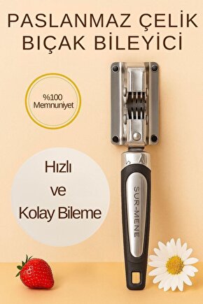 Paslanmaz Çelik Bıçak Bileyici – Hızlı ve Kolay Bileme Aparatı