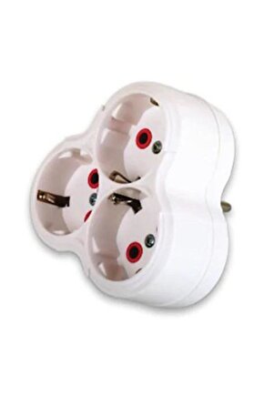 Üçlü Topraklı Papatya Fiş 101-03p Tse Li