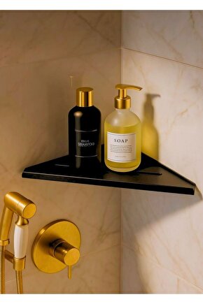 1 Adet Metal Köşe Tipi Duş Rafı (Şampuanlık – Sabunluk)