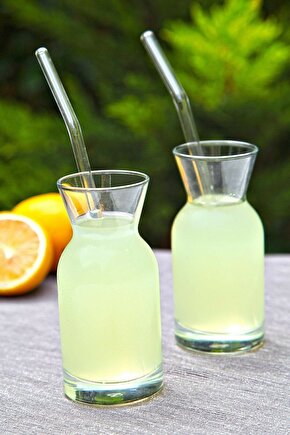 Şeffaf 6lı Cam Eğimli Pipet