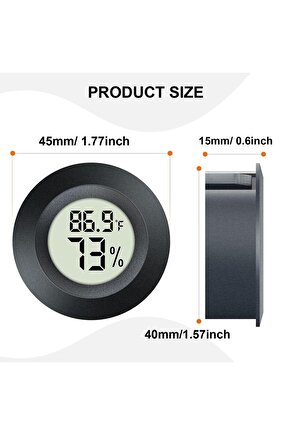 Çok Yönlü Dijital Termometre