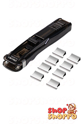 Tekrar Kullanılabilir Pratik Zımba Makinesi + 8 Adet Zımba, İtme-Zımba Modeli