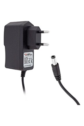 Pm-8118 12 Volt - 1 Amper Priz Tipi Plastik Adaptör 5.5*2.5 Uç