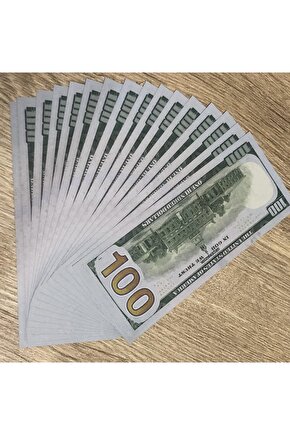 Gerçekci 1. Kalite Gramajlı 20000 Dolar 2 Deste Kına Parası