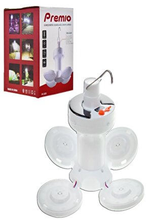 Güneş enerjili taşınabilir acil durum lambası, dayanıklı ve şık tasarım