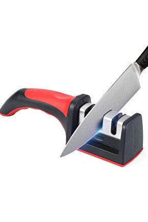 Profesyonel Bıçak Bileyici 3 Açılı El Bıçakları Satır Bileyici Ergonomik Tasarım BIÇAK BİLEYİCİ