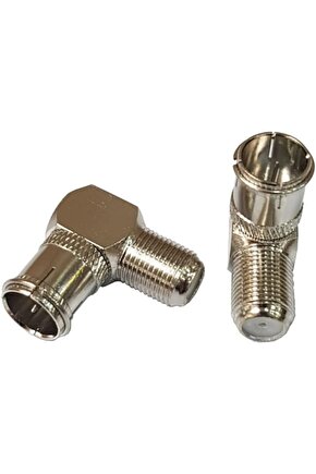 5 Adet Hızlı F Konnektör L Fiş 90 Derece L Anten Başlığı Fiş (5) 1185222